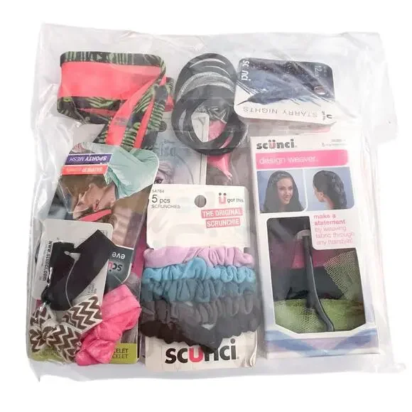 Scunci Girl's Hair Accessories Elsa Crystal Pins Headband Clips Ties Scrunchie - Picture 4 of 9